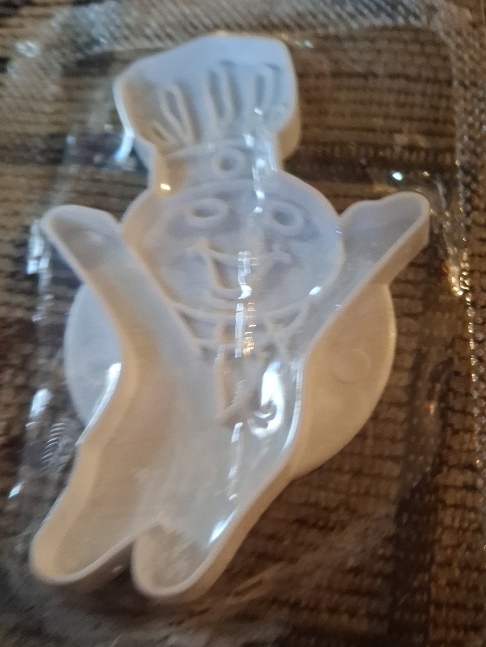 White Chef Character Cookie Cutter Dough Boy